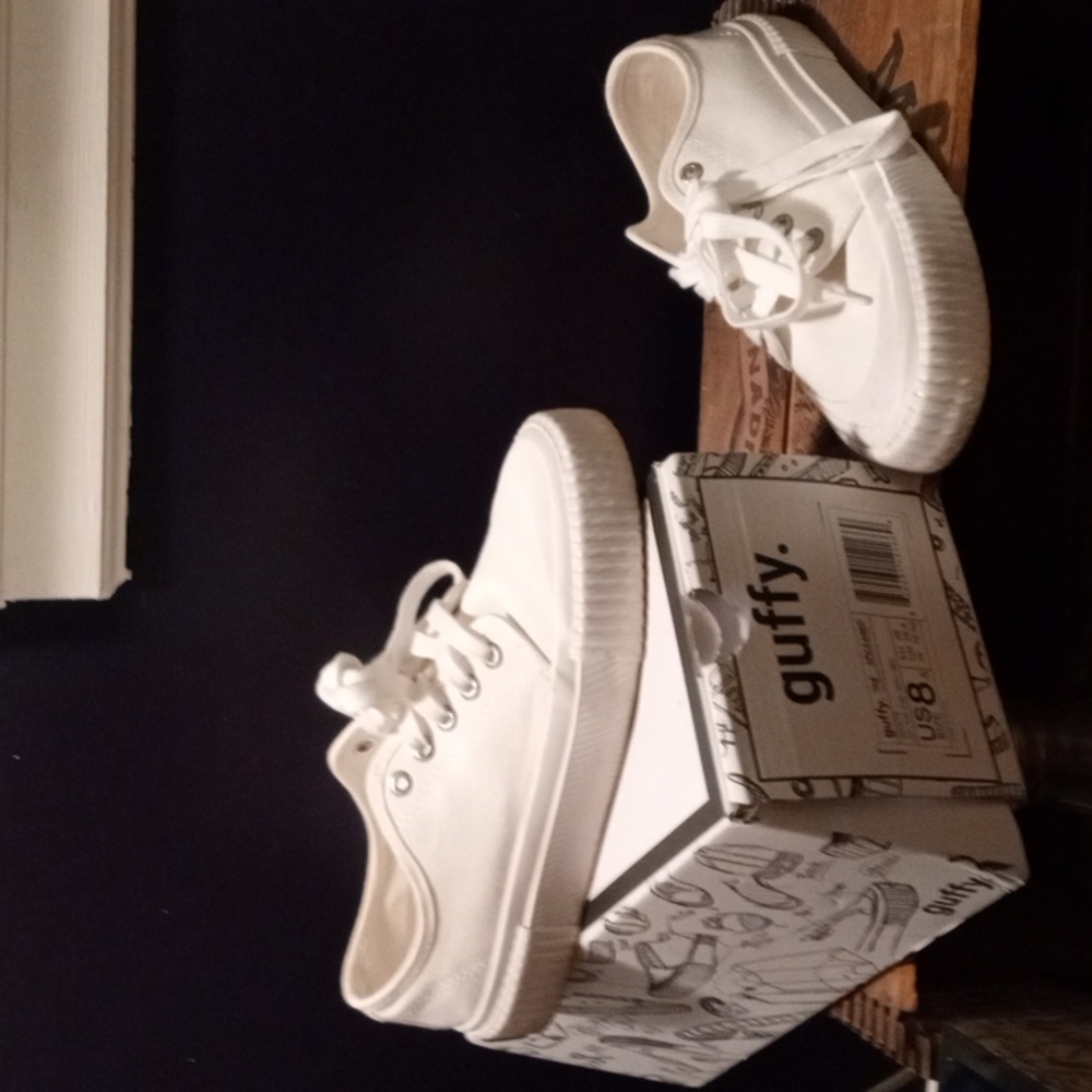 Cute Guffy Canvas Sneakers worn once